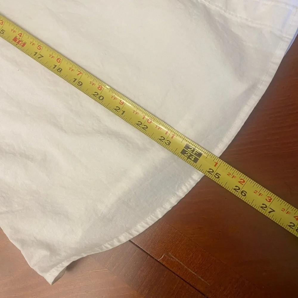Crate & Barrel Shirt White LP - Picture 7 of 9